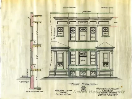 Drawing, Architectural - Front Elevation