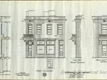 Drawing, Architectural - Front Elevation