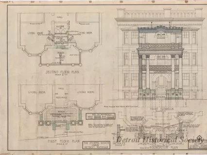 Drawing, Architectural - The Stoepel Estate
[Lexington Apartments]