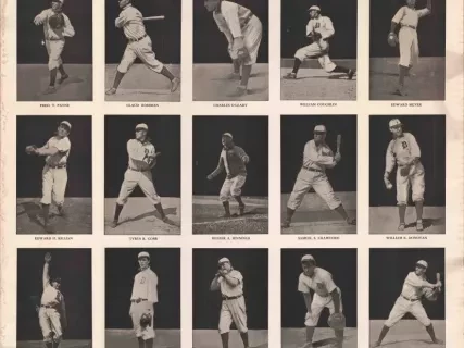 Poster - Hughie Jennings and His Great 1907 Tigers