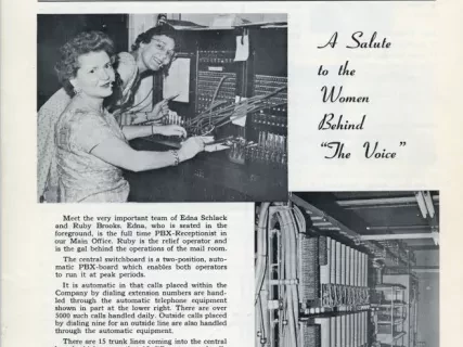 Newsletter - WE Winkelman Employees, vol. 10, no. 1
July, 1960