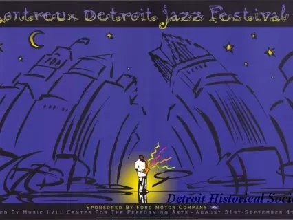 Poster - Montreux Detroit Jazz Festival 16