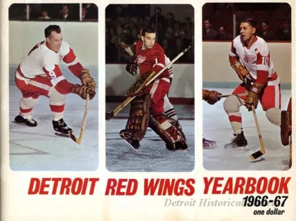 Yearbook - Official 1966-67 Detroit Red Wing Yearbook