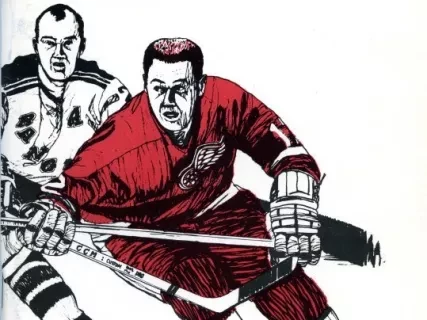 Booklet - Annual Detroit Red Wings Facts Book, Official Guide for Press, Radio & TV 1967-68