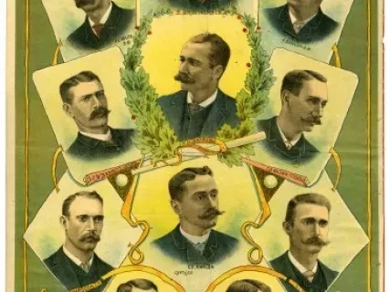 Poster - Detroit Baseball Club