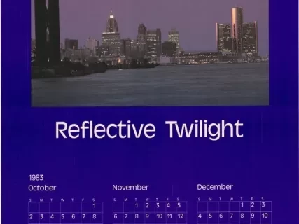 Calendar - Reflective Twilight