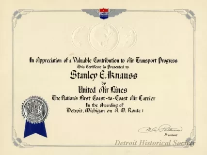 Certificate, Achievement