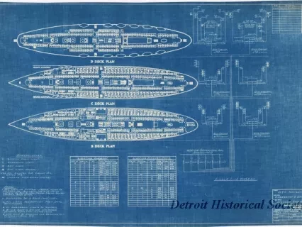 Blueprint - D&C Navigation Co.,
Emergency & Exit Lighting