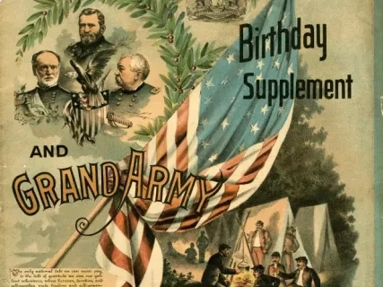 Supplement, Newspaper - The Detroit Times Birthday Supplement and Grand Army Souvenir
