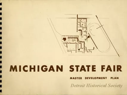 Plan, Site - Michigan State Fair Master Development Plan