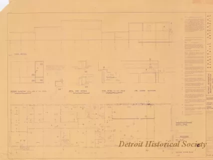 Blueprint - Detroit Residential Manpower Center
Fort Wayne, Detroit, Michigan