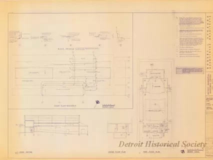 Blueprint - Detroit Residential Manpower Center
Fort Wayne, Detroit, Michigan