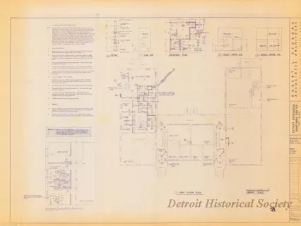 Blueprint - Detroit Residential Manpower Center
Fort Wayne, Detroit, Michigan