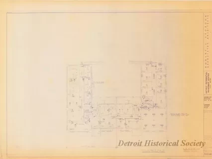 Blueprint - Detroit Residential Manpower Center
Fort Wayne, Detroit, Michigan