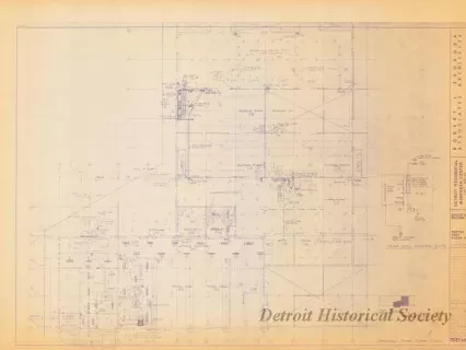 Blueprint - Detroit Residential Manpower Center
Fort Wayne, Detroit, Michigan