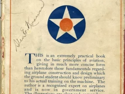 Book - Acquiring Wings: A Text on the Basic Principles Governing the Design and Operation of Modern Air Craft