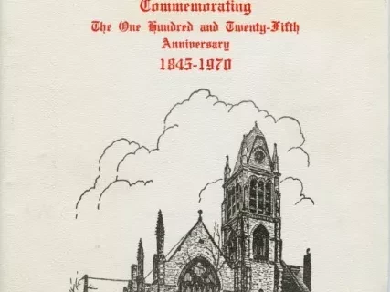 Booklet - Notes on the History of Christ Church Detroit