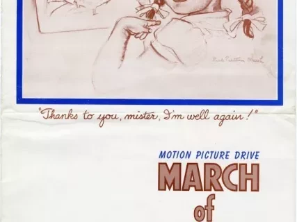 Booklet - March of Dimes Motion Picture Drive January 24-30, 1946