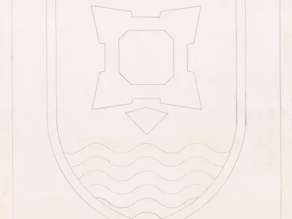 Drawing, Technical - Historic Fort Wayne Coat of Arms
