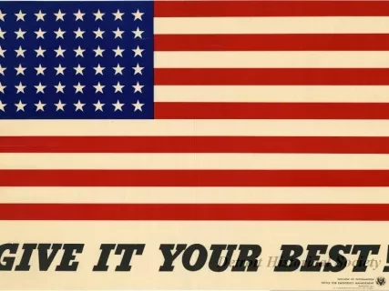 Poster - Give it Your Best!