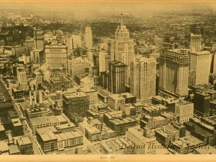 Print - Detroit 1928