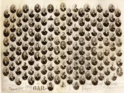 Print, Photographic - Detroit Posts 384 GAR