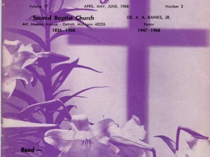 Newsletter - The Second Baptist Advocate, Vol. 17, No. 2, April-June 1968