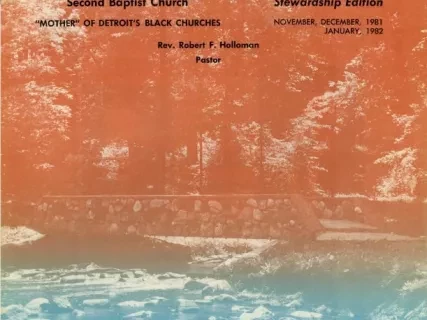 Newsletter - The Second Baptist Advocate, Vol. 30, No. 4, November 1981-January 1982