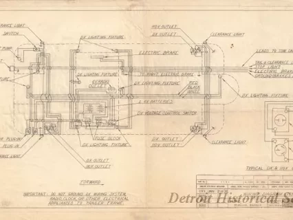 Drawing, Technical - Wiring Diagram T-3