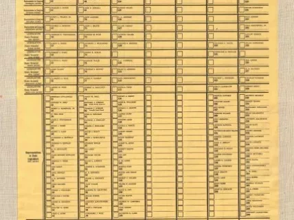 Ballot - Instruction Ballot