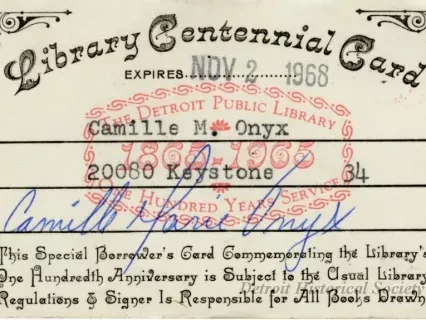 Card, Library