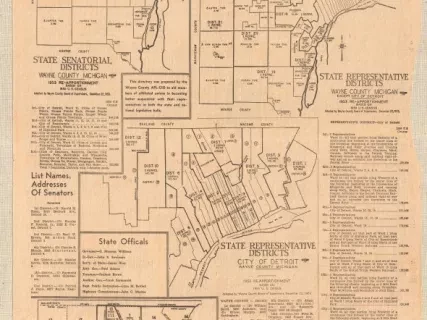 Map - State Legislative Directory & Maps