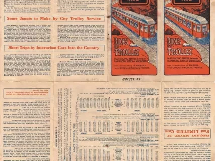 Brochure - Detroit United Lines and Interurban Connections, 1913