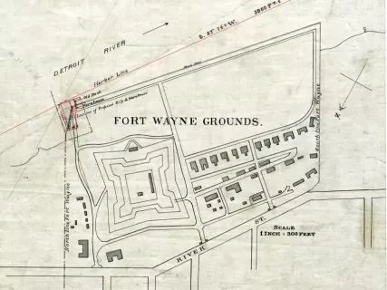 Survey, Land - Fort Wayne Grounds.
