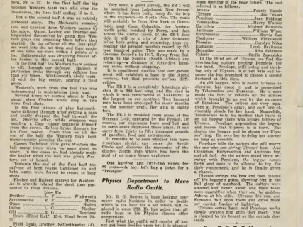 Newspaper - The Cass Technician, Vol. 2, No. 13, Jan. 6, 1924