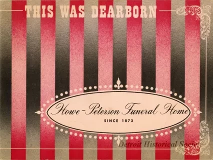 Booklet - This Was Dearborn