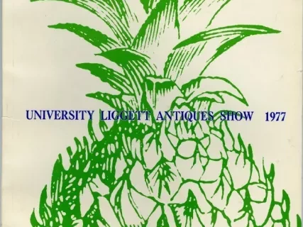 Program - University Liggett Antiques Show