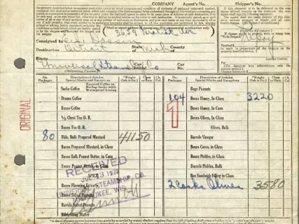 Bill of Lading