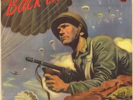 Poster - Back the Attack - Buy War Bonds, 3rd War Loan