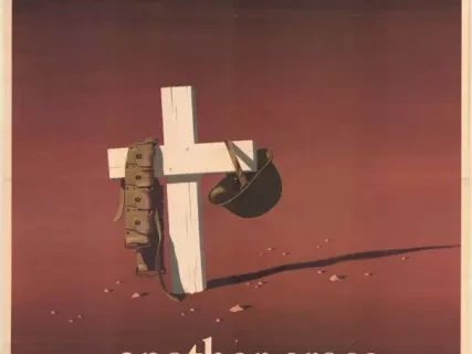 Poster - A careless cord ... another cross