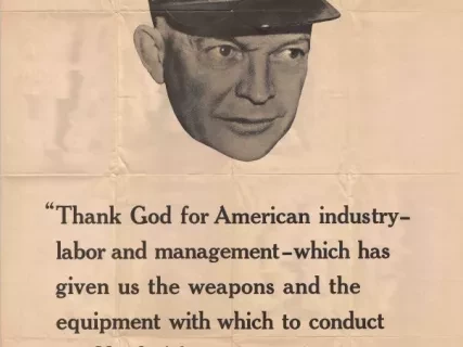 Poster - Thank God for American industry - ...