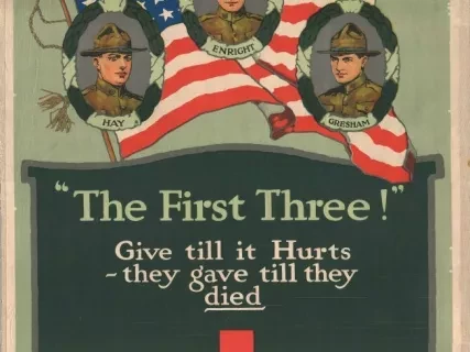 Poster - The First Three!
Give till it Hurts - they gave till they died