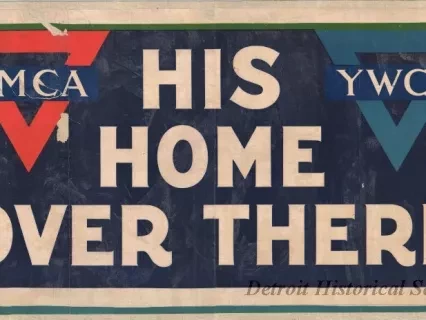 Poster - His Home Over There