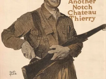 Poster - Another Notch - Chateau Thierry, 
U. S. Marines