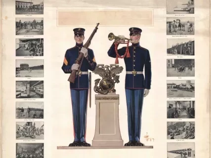 Poster - U. S. Marines Soldiers of the Sea