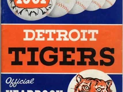 Yearbook - 1961 Detroit Tigers Official Yearbook