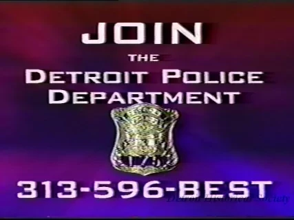 VHS - (DUB) WB-20
Detroit Police Recruiting Spot
:30 sec