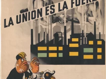 Poster - La Union es la Fuerza
[The Union is Strength]