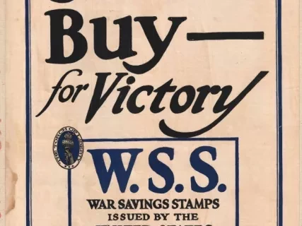Poster - Save - Buy - for Victory