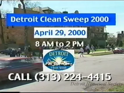 VHS - Clean Sweep 2000
Volunteers
30 Sec. Spot